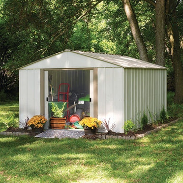 The Arrow Oakbrook Steel Storage Shed Series
