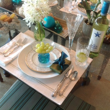 Coastal Christmas Tabletop