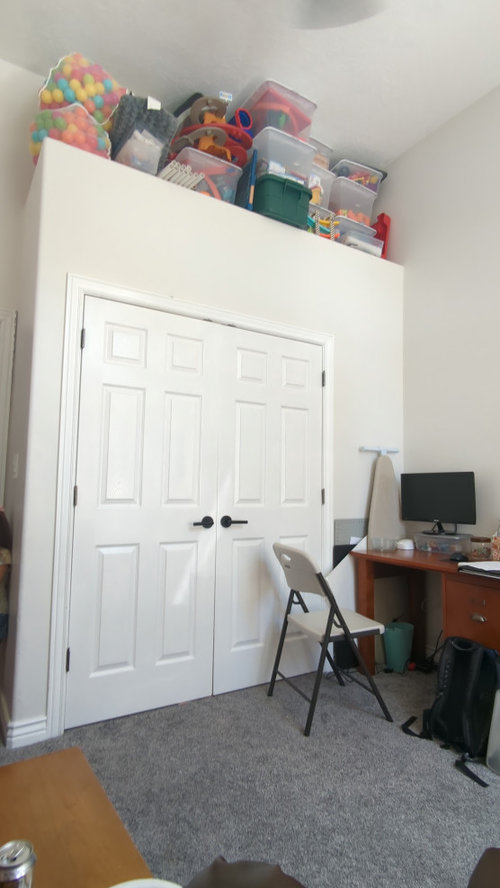 What to do with the space above this closet?