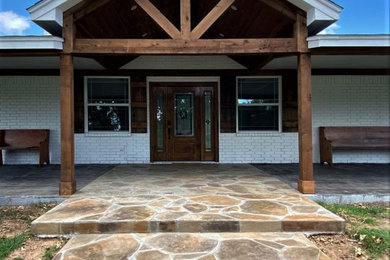 Mountain style entryway photo in Other