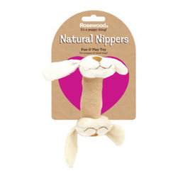 Natural Nippers Cuddle Plush Rattle Puppy Toy - Dog Toys
