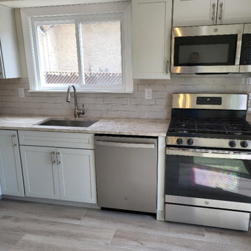 Cream Shaker Kitchen Remodel in Staten Island, NY