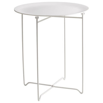 Xever Side Table, White
