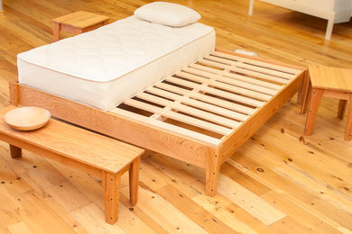 Locally Made Oak Bed Frame