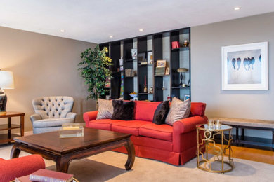 Inspiration for a living room remodel in Other