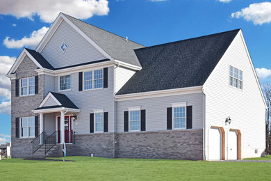 Trendy exterior home photo in New York