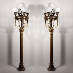 Antique Gothic Revival Lighting - Floor Lamps