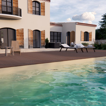 Terrasse & piscine - Villa