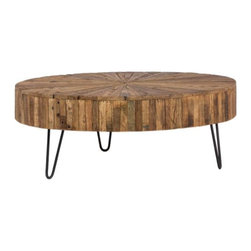 Blue Sun Designs Coffee Table in Distressed Brown - Coffee Tables