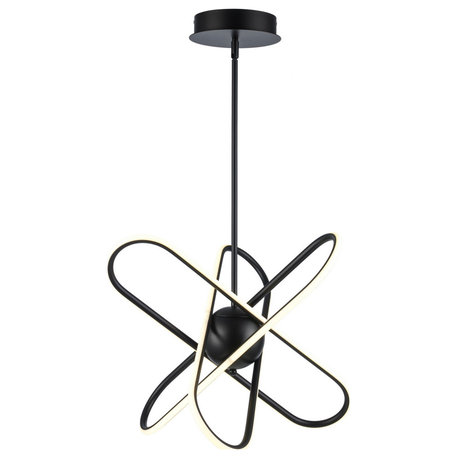 Nightingale LED Chandelier in Black