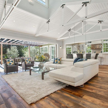 Wide Plank Rustic Oak Flooring
