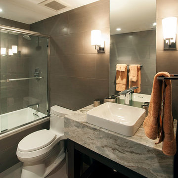 Cincinnati Condo Renovation - Guest Bath