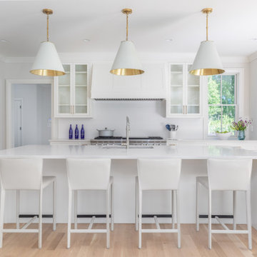 Wellesley Custom Home with Touches of Mid Century Mod
