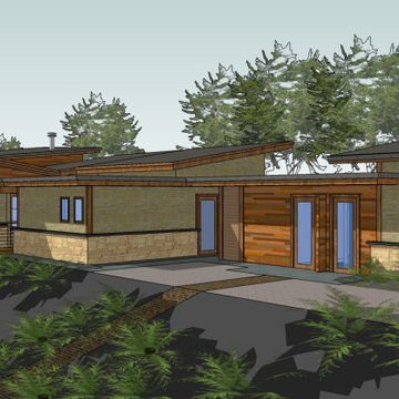 Zero Net Energy (ZNE) Pacific North West Coastal Home