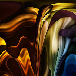 Franklin Arts - Modern Abstract Fine Art Canvas Print, Any Size - Prints And Posters