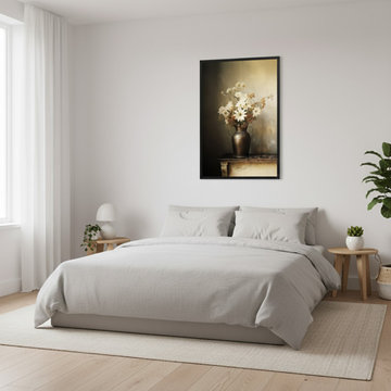 A Moment of Bloom Minimal Style Wall Art