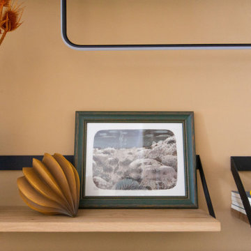 Wandboard mit Kunst