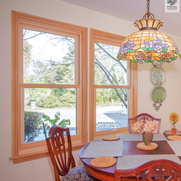 New Wood Windows in Remarkable Dinette - Renewal by Andersen NJ / NYC