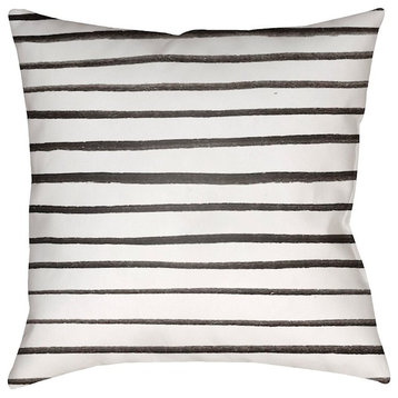 Stripes Outdoor Pillow, 20"x20"