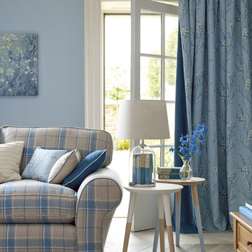 Pussy Willow Seaspray Fabric