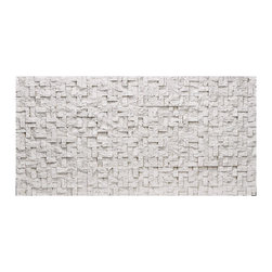 Faux Wall Panels179-JERUSALEM HIGH-LOW WALL PANEL 46"W X 24"H X 1 1/2"D - Wall Panels