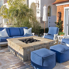 outside living room