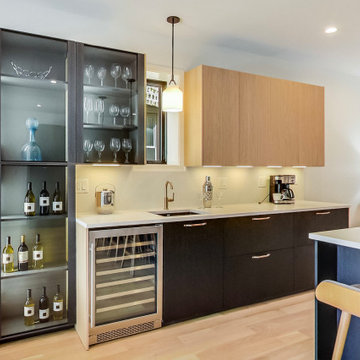 Custom Home Bar | New Explode Construction | Sleek & Sophisticated Design