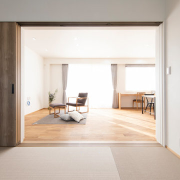 香川県に建つ、「のどやかに包む家」の和室