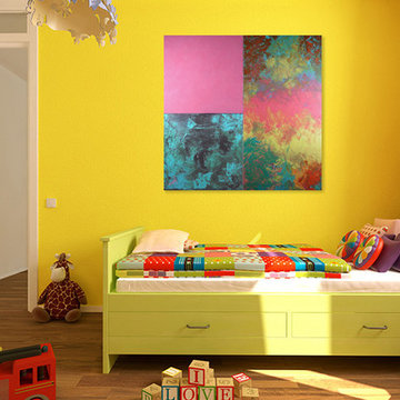 Untitled #88D by Doron Noyman in a room setting