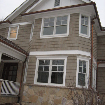 Cedar shake siding in Hinsdale