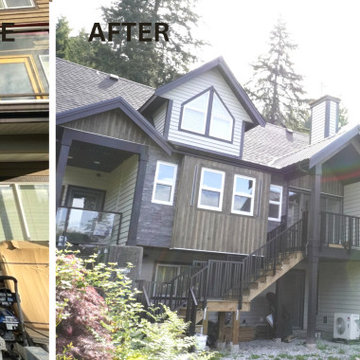 Modern Exterior Renovation - Alpine Drive Anmore