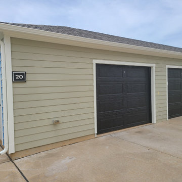 Complex Garage Exterior