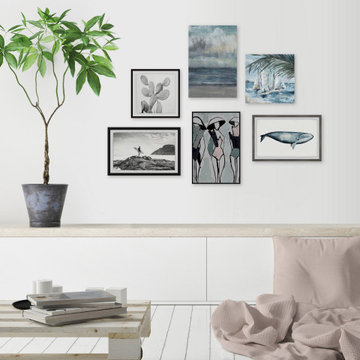 Whale of a Time Hexaptych