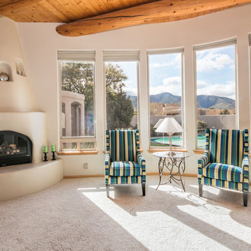 High Desert Luxury with a Pool - Home Staging Photos for 13004 Sunrise Trail NE