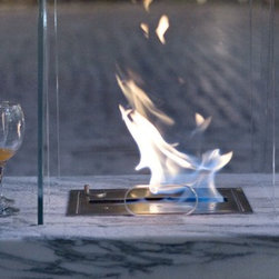 Babele Fireplace by Antoniolupi - Indoor Fireplaces