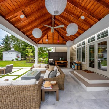 14x24 Vinyl Pavilion - Caribbean