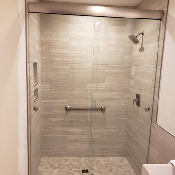 Crystal Bypass Shower Door