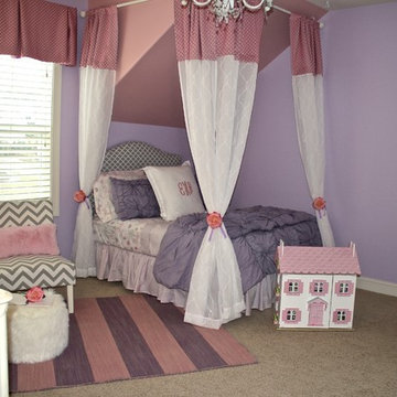 Girls Pink/Purple Bedroom