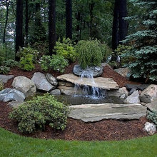 pond waterfall