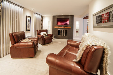 Un salon simple avec beaucoup de charme!