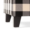 GDF Studio Breanna Contemporary Fabric Upholstered Storage Ottoman