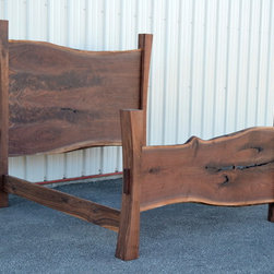 Live Edge King Sized Bed (Extra Large) - Bed Frames