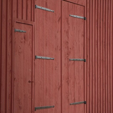 Red Barn Door