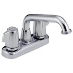 Delta - Delta Classic Two Handle Laundry Faucet, Chrome, 2121LF - Features:
