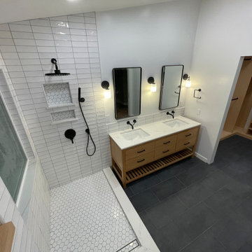 Burbank master bathroom remodel