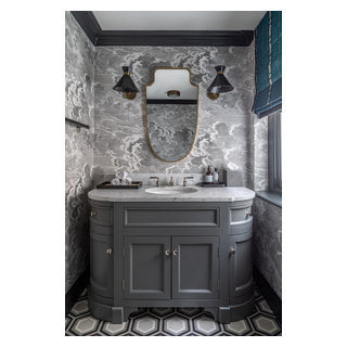 Brookgreen project - Traditional - Powder Room - London - by Nicky ...