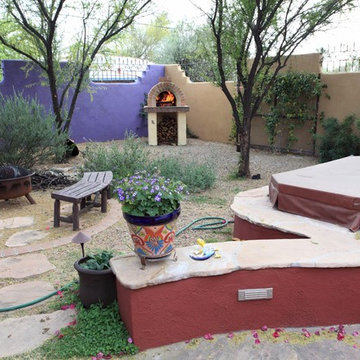 The Zavacky Famliy Wood Fired Brick Pizza Oven in Arizona