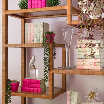 Fuchsia Barbie Living Room