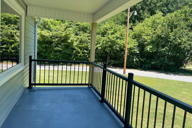 Replacing porch railing and support posts