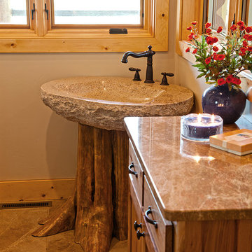 Lake Delton, WI project by Wisconsin Log Homes - www.wisconsinloghomes.com
